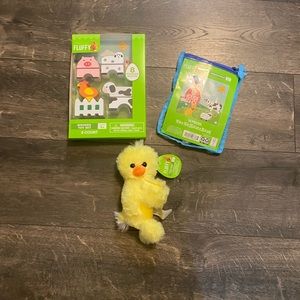 Wooden Toy ST Jigsaw Puzzle 16 PC.‎ Animal Wrap NEW